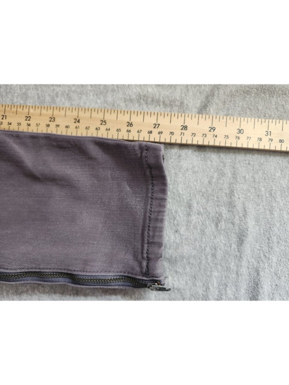 Pilcro & The Letterpress Women 30 Skinny Leg Zipper Pocket Ankle Denim Jeans - Picture 11 of 11